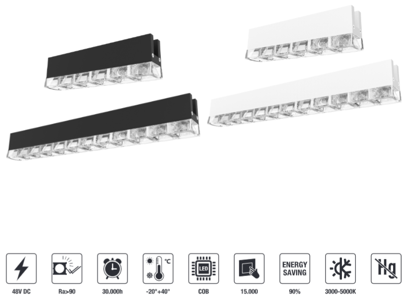 LED-MTL331-12W LED Magnetic Track Light