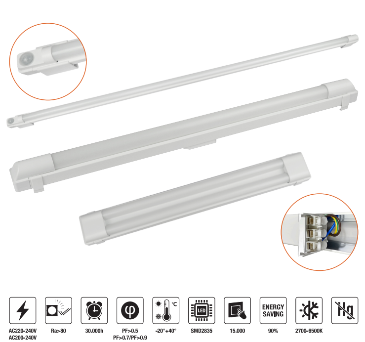 LED-FL8248-16W LED Frame Light AC220-240V 1800LM±10%