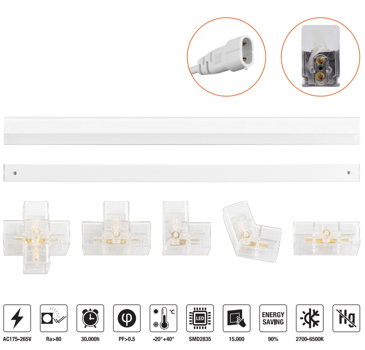 LED-FXC-4W LED Frame Light AC175-265V  400LM±10%