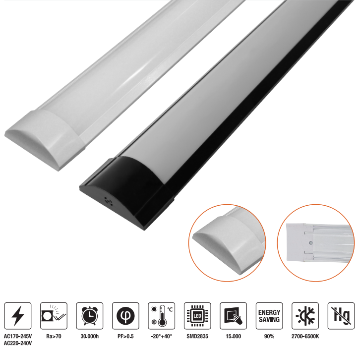 LED-FZ7523-36W LED Frame Light PF>0.5 2340LM±10%
