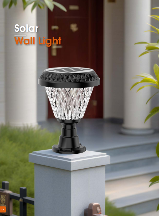 LED soalr garden light wall mounted lawn mounted IP44 3CCT remote control series