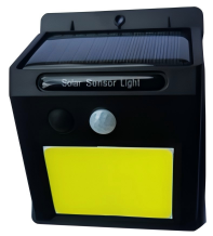Solar LED Garden Wall Light Small Motion Sensor Lithium Battery Rechargeable