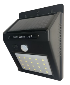 Solar LED Garden Wall Light Small Motion Sensor Lithium Battery Rechargeable