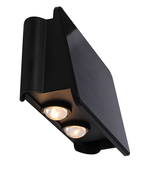 solar wall light garden up&down wall washer light