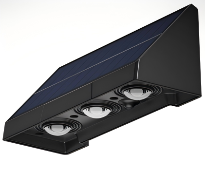 solar wall light IP44 1200mah battery 3000K garden villa