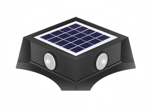 solar wall light IP44 3000k 1200MAH garden villa