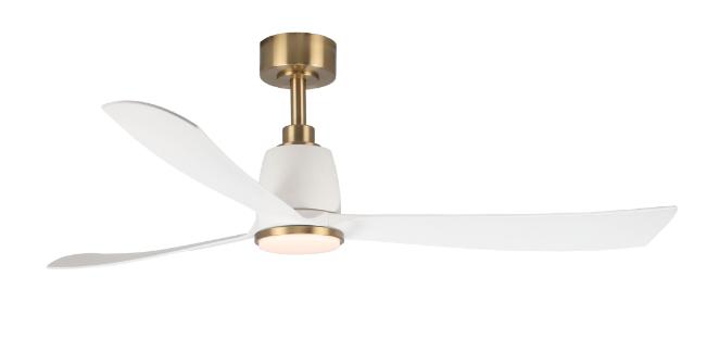 52'' straight ceiling fan light