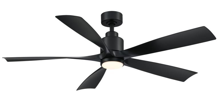 52'' straight ceiling fan light