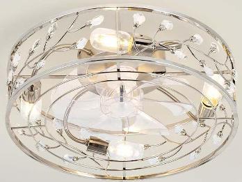20'' bedroom ceiling fan light