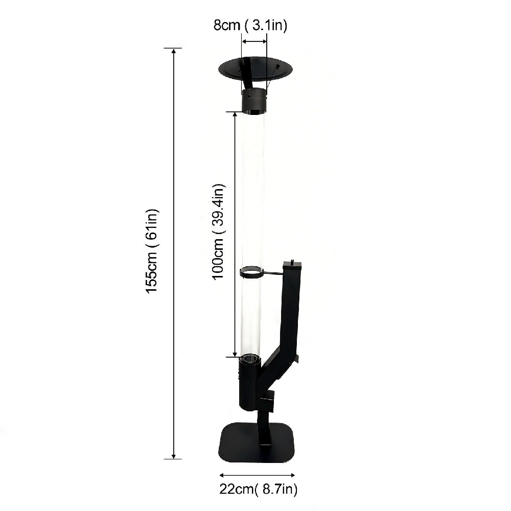 High Quality Portable Stainless Steel Wood Pellet Rocket Heater Waterproof Design Efficient Heating Modern Style for Outdoor