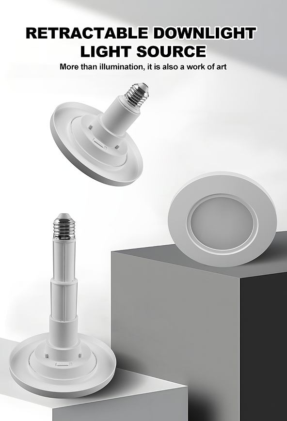 Compatible with downlights, floor lamps, adjustable color temperature, and light sources.