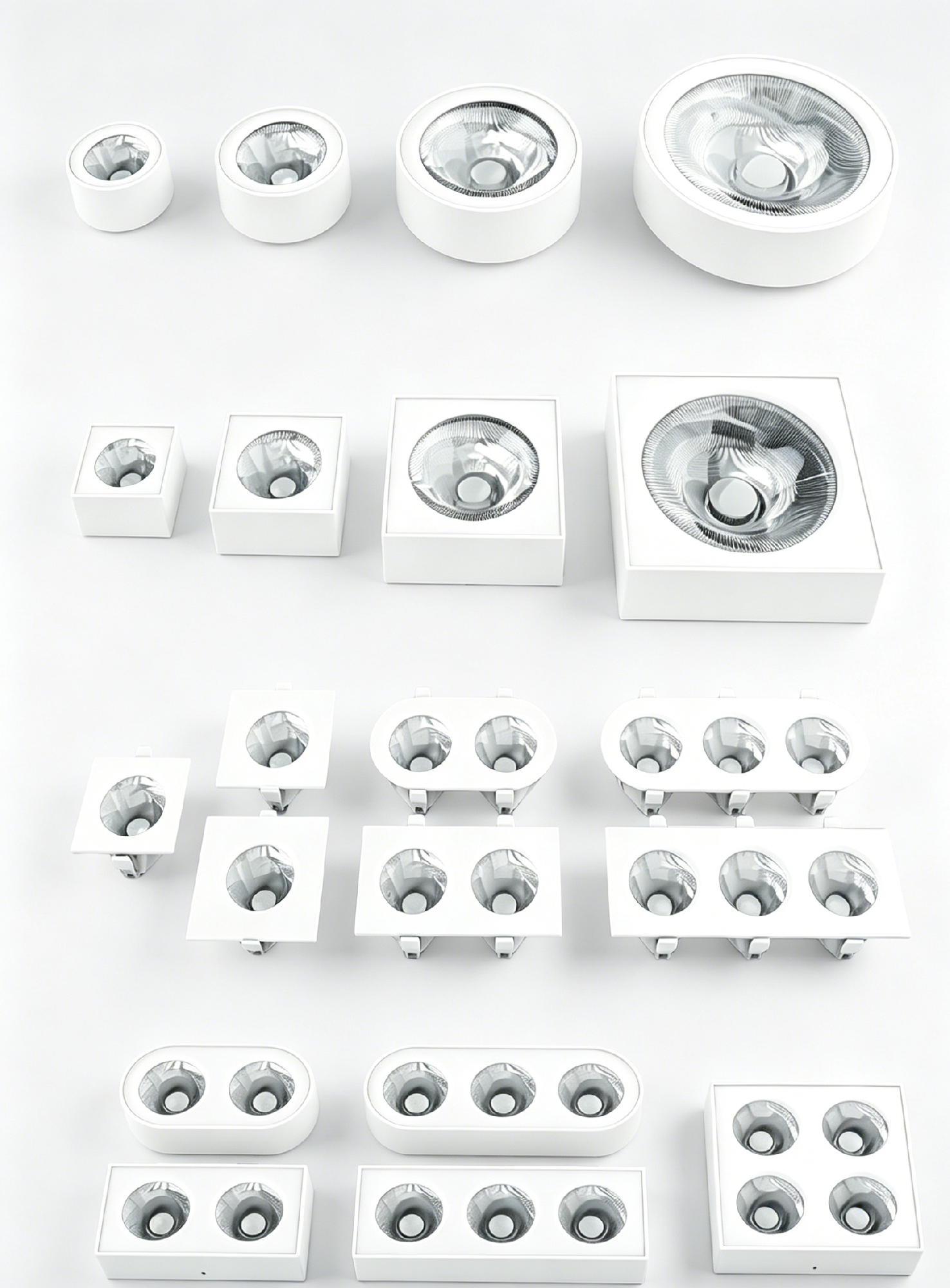 Recessed Mount  Surface Mount  Downlight  Corridor Light
