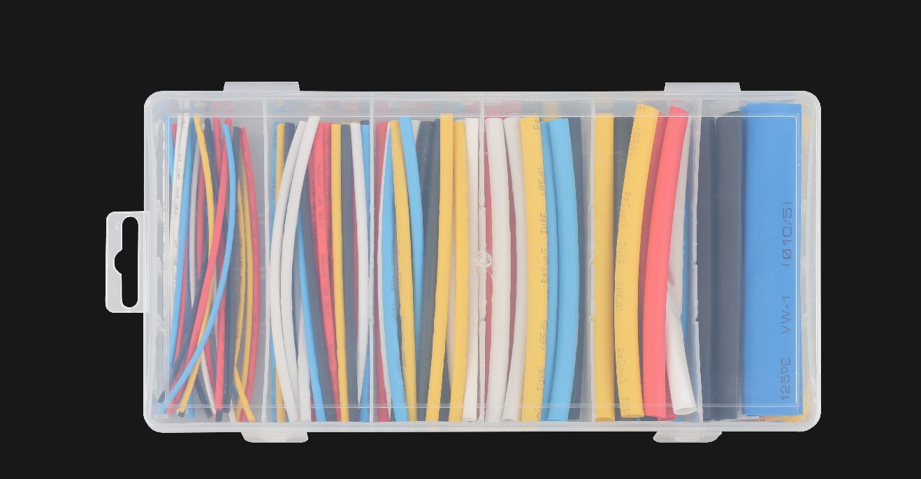 ​100pcs  Auto Electrical Single Wall Heat Shrink Tube