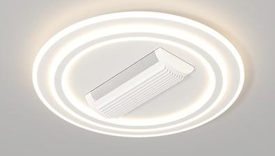 Remote control+Bluetooth APP control Turbine bladeless fan light RA: ≥97 CCT dimming
